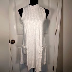 Women’s High Neck Dress with Pockets